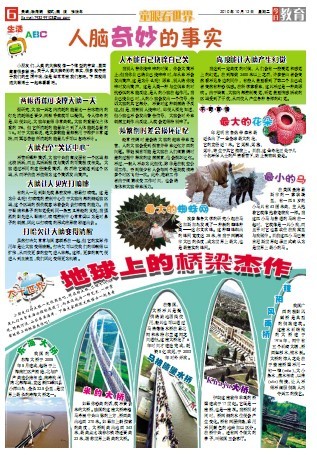 地球上的桥梁杰作 江苏省今日教育集团 学生周