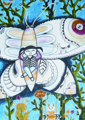 幼儿教师节绘画范画 幼儿教师节绘画范画
